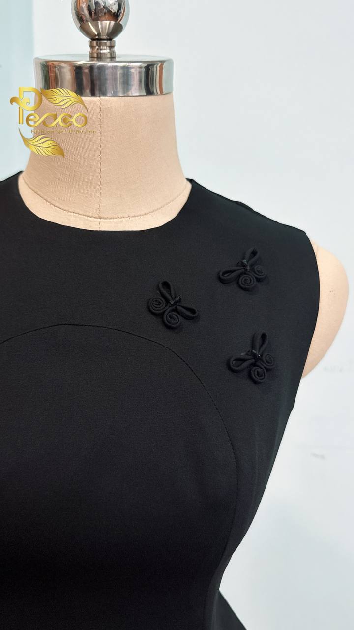 Butterfly Knot Peplum Blouse